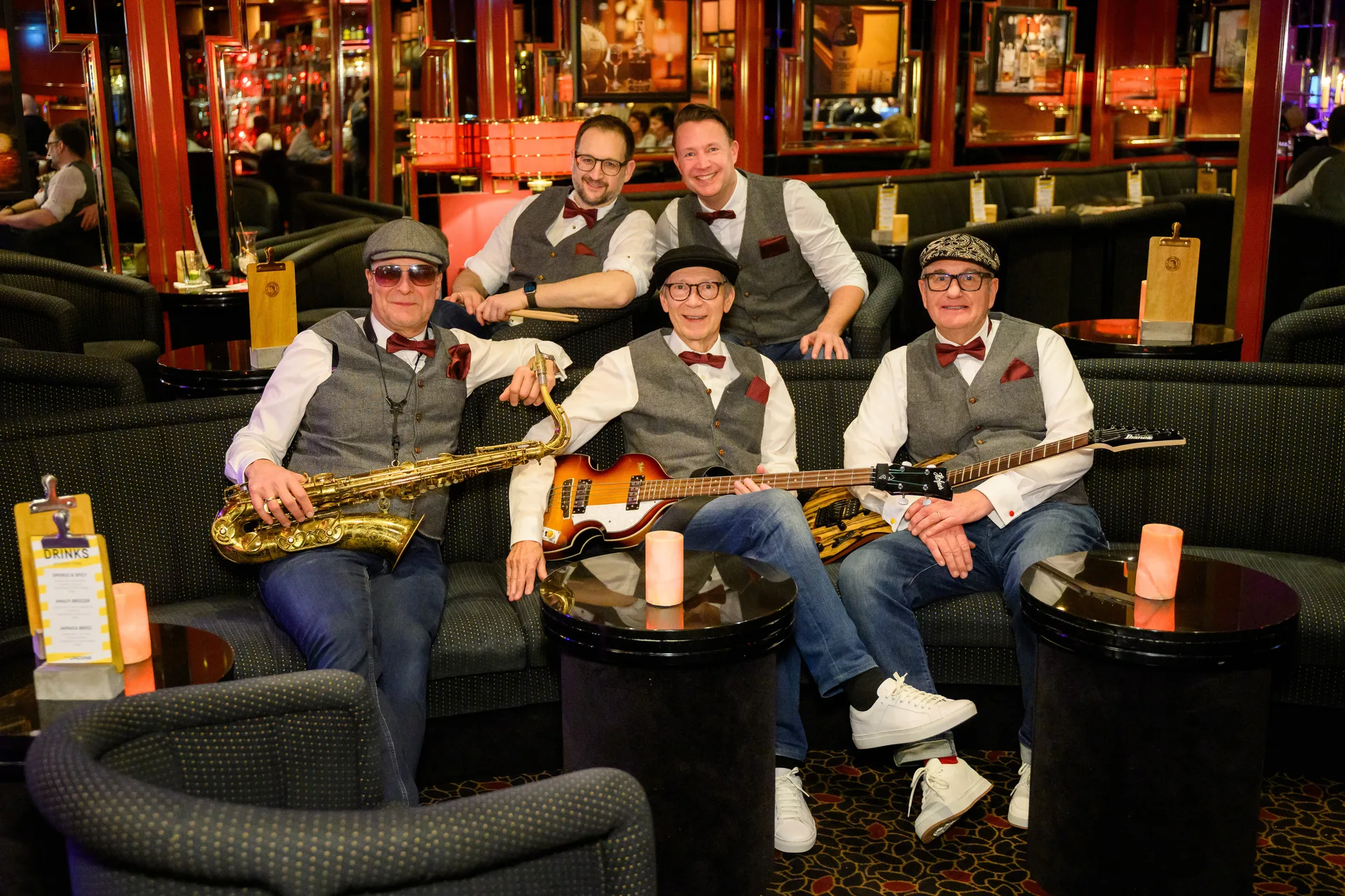 Die Rotary Band live auf der Bühne