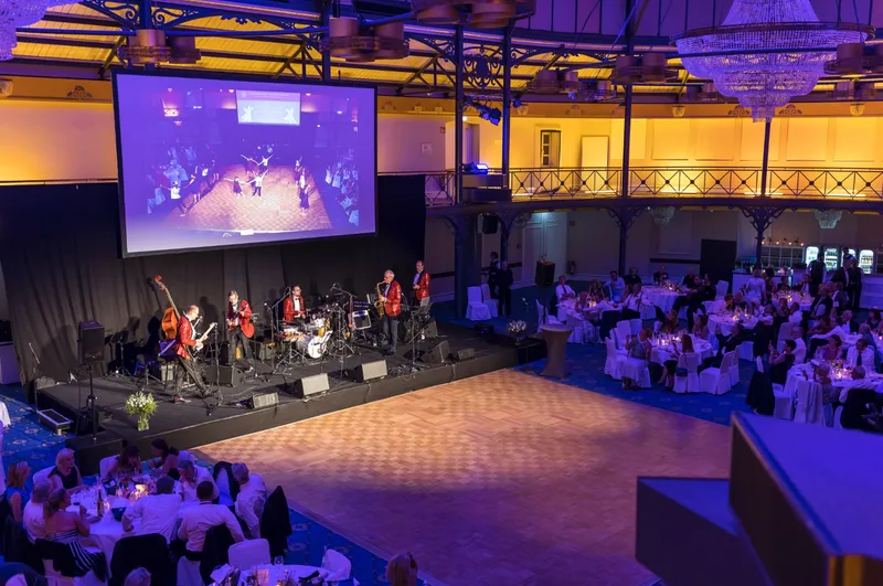 Die Rotary Band bei einem Charity Event
