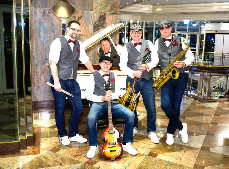 Band auf einer privaten Feier